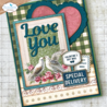 Elizabeth Craft Designs Romantic Revival A5 Clear Stamps Postcard Parts (CS429) Elizabeth Craft Designs Romantic Revival A5 Clear Stamps Postcard Parts (CS429)