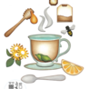 Elizabeth Craft Designs Romantic Revival Dies Tea Time (2300) Elizabeth Craft Designs Romantic Revival Dies Tea Time (2300)