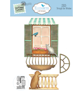 Elizabeth Craft Designs Romantic Revival Dies Through the Window (2302) Elizabeth Craft Designs Romantic Revival Dies Through the Window (2302)