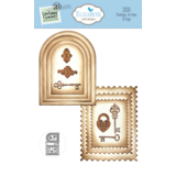 Elizabeth Craft Designs Romantic Revival Dies Postage, Arches & Keys (2303)
