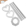 Elizabeth Craft Designs Romantic Revival Dies Lace, Heart & Doily (2304) Elizabeth Craft Designs Romantic Revival Dies Lace, Heart & Doily (2304)