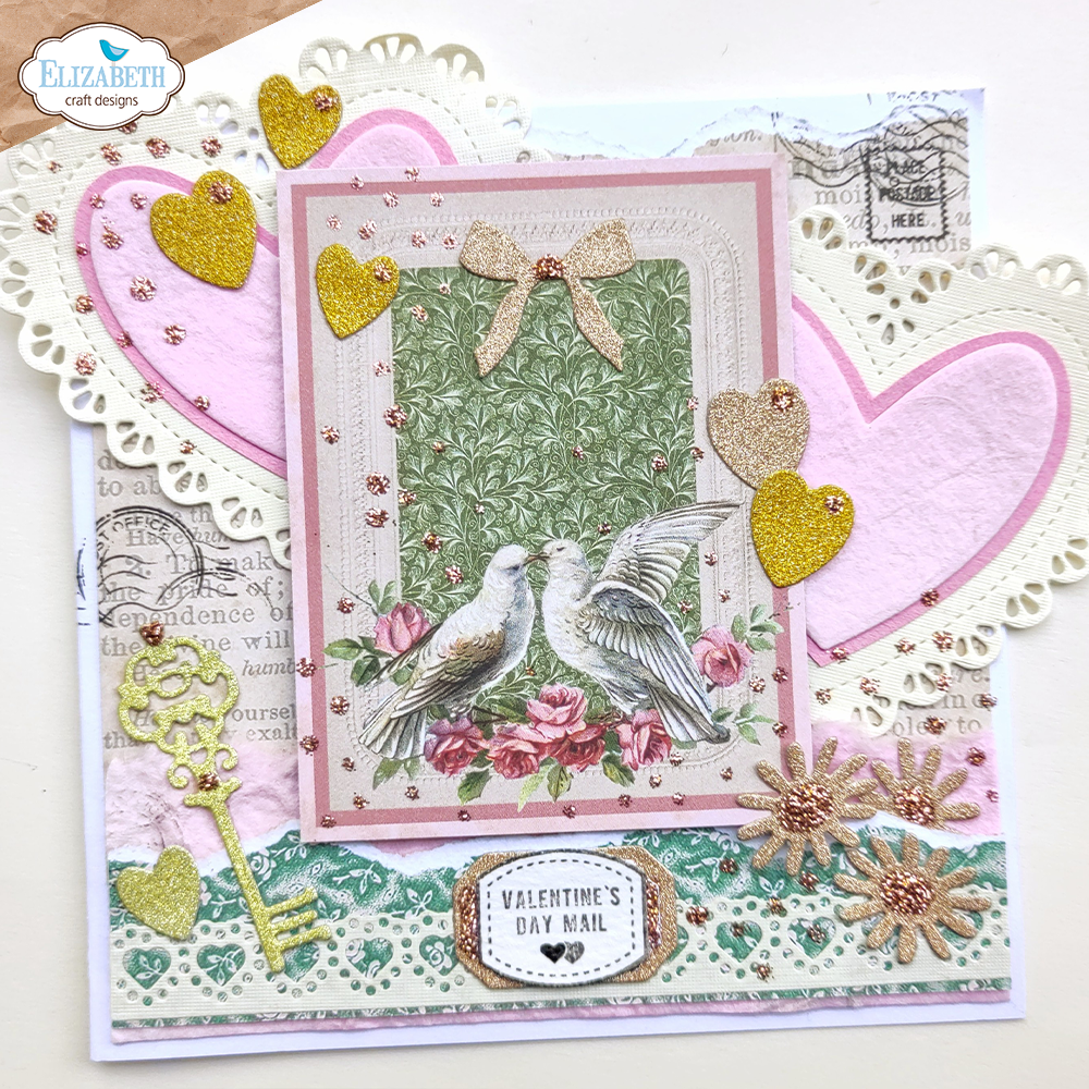 Elizabeth Craft Designs Romantic Revival Dies Lace, Heart & Doily (2304) Elizabeth Craft Designs Romantic Revival Dies Lace, Heart & Doily (2304)