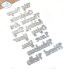 Elizabeth Craft Designs Romantic Revival Dies Everyday Big Words (2305) Elizabeth Craft Designs Romantic Revival Dies Everyday Big Words (2305)