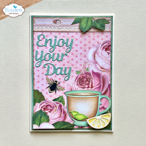 Elizabeth Craft Designs Romantic Revival Dies Everyday Big Words (2305) Elizabeth Craft Designs Romantic Revival Dies Everyday Big Words (2305)