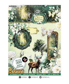 Studio Light Quiet Morning A5 Die-Cut Paper Pad (SL-QM-DCPP402) Studio Light Quiet Morning A5 Die-Cut Paper Pad (SL-QM-DCPP402)