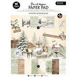 Studio Light Essentials Winter Woodland A4 Die-Cut Paper Pad (SL-ES-DCPP387)