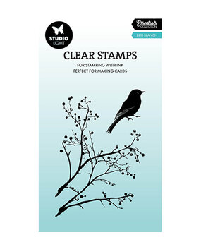 Studio Light PRE-ORDER Essentials Clear Stamps Bird Branch (SL-ES-STAMP905) Studio Light PRE-ORDER Essentials Clear Stamps Bird Branch (SL-ES-STAMP905)