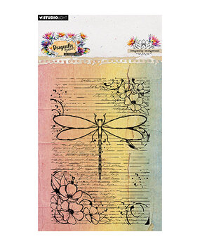 Studio Light PRE-ORDER Dragonfly Dreams Clear Stamp Dragonfly Background (HE-DD-STAMP907) Studio Light PRE-ORDER Dragonfly Dreams Clear Stamp Dragonfly Background (HE-DD-STAMP907)