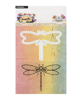 Studio Light PRE-ORDER Dragonfly Dreams Stamp & Die Dragonfly (HE-DD-SCD101) Studio Light PRE-ORDER Dragonfly Dreams Stamp & Die Dragonfly (HE-DD-SCD101)