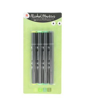 DécoTime 4 Alcohol Markers Green Smoothie (3005417)