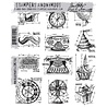 Stampers Anonymous Cling Stamps Mini Blueprints 4 (CMS154) Stampers Anonymous Cling Stamps Mini Blueprints 4 (CMS154)