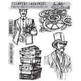 Stampers Anonymous Cling Stamps Time Travelers (CMS157)
