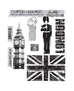 Stampers Anonymous Cling Stamps London Sights (CMS158) Stampers Anonymous Cling Stamps London Sights (CMS158)