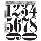 Stampers Anonymous Cling Stamps Numeric (CMS161)