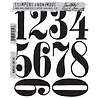 Stampers Anonymous Cling Stamps Numeric (CMS161) Stampers Anonymous Cling Stamps Numeric (CMS161)