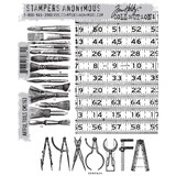 Stampers Anonymous Cling Stamps Artful Tools (CMS163)