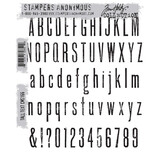 Stampers Anonymous Cling Stamps Tall Text (CMS166)