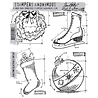 Stampers Anonymous Cling Stamps Christmas Blueprint 2 (CMS168) Stampers Anonymous Cling Stamps Christmas Blueprint 2 (CMS168)