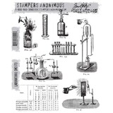 Stampers Anonymous Cling Stamps Laboratorie (CMS173)