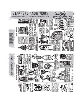 Stampers Anonymous Cling Stamps Seasonal Catalog 1 (CMS174) Stampers Anonymous Cling Stamps Seasonal Catalog 1 (CMS174)