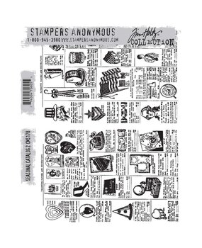 Stampers Anonymous Cling Stamps Seasonal Catalog 2 (CMS178) Stampers Anonymous Cling Stamps Seasonal Catalog 2 (CMS178)