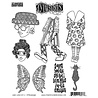 Ranger Dylusions Dinky Dolls Set #1 Cling Stamps (DYR10028) Ranger Dylusions Dinky Dolls Set #1 Cling Stamps (DYR10028)