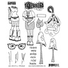 Ranger Dylusions Dinky Dolls Set #2 Cling Stamps (DYR10029) Ranger Dylusions Dinky Dolls Set #2 Cling Stamps (DYR10029)