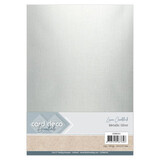 Card Deco Metallic Cardstock A4 Metallic Silver (CDEML001)