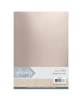 Card Deco Metallic Cardstock A4 Metallic Rose Gold (CDEML004) Card Deco Metallic Cardstock A4 Metallic Rose Gold (CDEML004)
