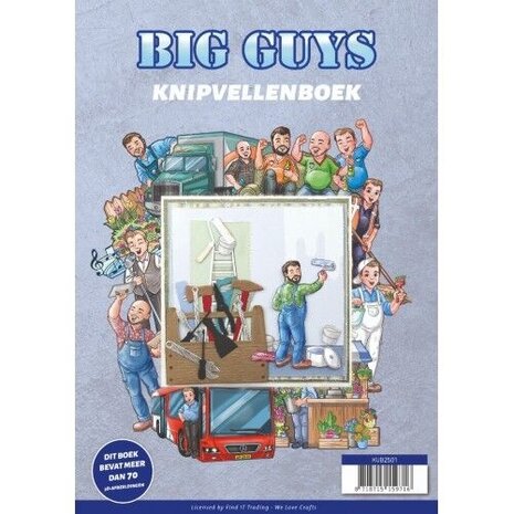 Find It Trading Big Guys Knipvellenboek (KVB2501) Find It Trading Big Guys Knipvellenboek (KVB2501)