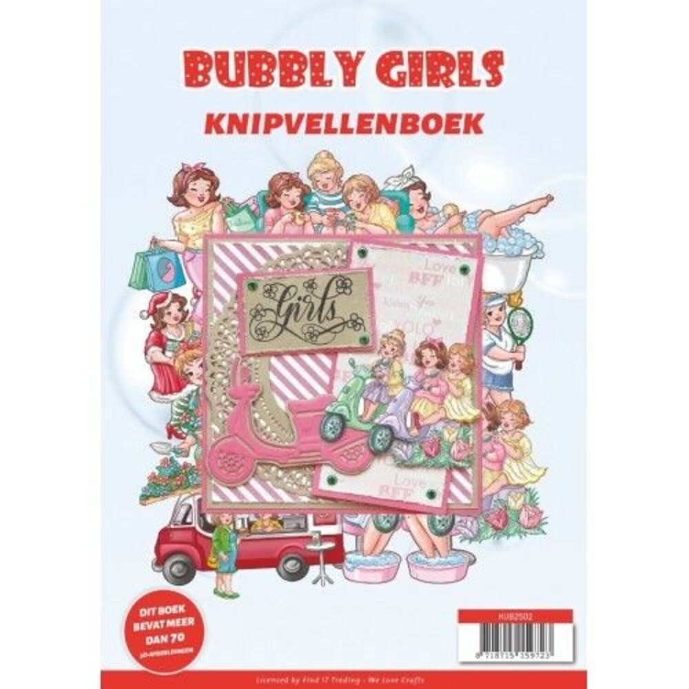 Find It Trading Bubbly Girls Knipvellenboek (KVB2502) Find It Trading Bubbly Girls Knipvellenboek (KVB2502)