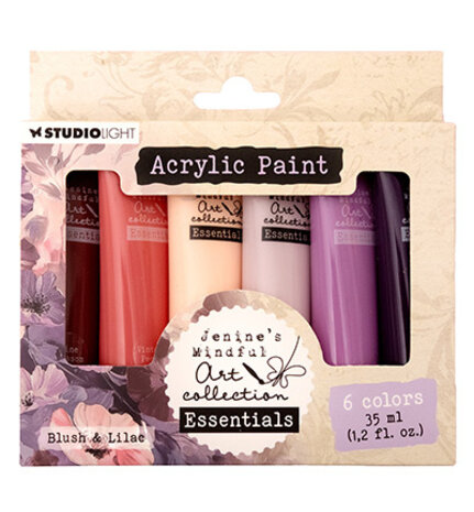 Studio Light Arcylic Paintset Blush & Lilac (JMA-ES-ACP46) Studio Light Arcylic Paintset Blush & Lilac (JMA-ES-ACP46)
