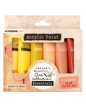 Studio Light PRE-ORDER Arcylic Paintset Amber & Rose (JMA-ES-ACP48) Studio Light PRE-ORDER Arcylic Paintset Amber & Rose (JMA-ES-ACP48)