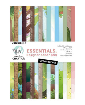 Creative Craftlab PRE-ORDER Essentials Green Forest A5 Paper Pad (CCL-ES-DPP407) Creative Craftlab PRE-ORDER Essentials Green Forest A5 Paper Pad (CCL-ES-DPP407)