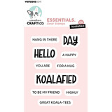 Creative Craftlab PRE-ORDER Essentials Clear Stamp Koalified (CCL-ES-STAMP910)
