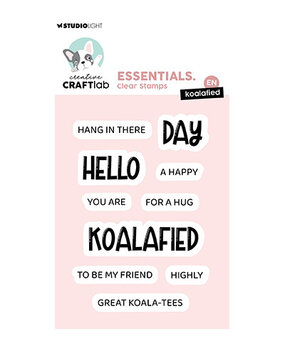 Creative Craftlab PRE-ORDER Essentials Clear Stamp Koalified (CCL-ES-STAMP910) Creative Craftlab PRE-ORDER Essentials Clear Stamp Koalified (CCL-ES-STAMP910)