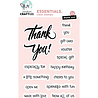 Creative Craftlab PRE-ORDER Essentials Clear Stamp Thank You (CCL-ES-STAMP911) Creative Craftlab PRE-ORDER Essentials Clear Stamp Thank You (CCL-ES-STAMP911)