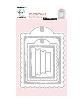 Creative Craftlab PRE-ORDER Essentials Dies Ticket Scallop XL (CCL-ES-CD1069) Creative Craftlab PRE-ORDER Essentials Dies Ticket Scallop XL (CCL-ES-CD1069)