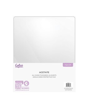 Crafter's Companion PRE-ORDER Acetate A4 Pack (24pcs) (CC-ACA4) Crafter's Companion PRE-ORDER Acetate A4 Pack (24pcs) (CC-ACA4)
