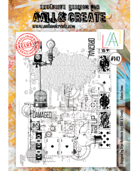AALL and Create Clear Stamp Set A4 Edison Game (AALL-TP-142)* AALL and Create Clear Stamp Set A4 Edison Game (AALL-TP-142)*