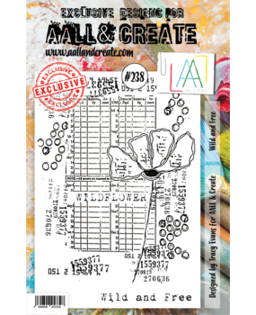 AALL and Create Clear Stamp Set A5 Wild and Free (AALL-TP-238)*