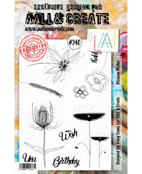 AALL and Create Clear Stamp Set A5 Blossom Wishes (AALL-TP-240)*