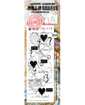 AALL and Create Clear Stamp Set Border Fragile Fragments (AALL-TP-538)* AALL and Create Clear Stamp Set Border Fragile Fragments (AALL-TP-538)*