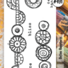 AALL and Create Clear Stamp Set Border Define Happiness (AALL-TP-491) AALL and Create Clear Stamp Set Border Define Happiness (AALL-TP-491)