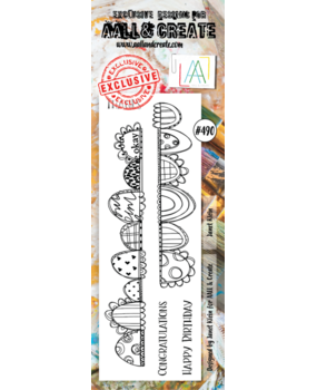 AALL and Create Clear Stamp Set Border Rise Up (AALL-TP-490)* AALL and Create Clear Stamp Set Border Rise Up (AALL-TP-490)*