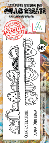 AALL and Create Clear Stamp Set Border Rise Up (AALL-TP-490) AALL and Create Clear Stamp Set Border Rise Up (AALL-TP-490)