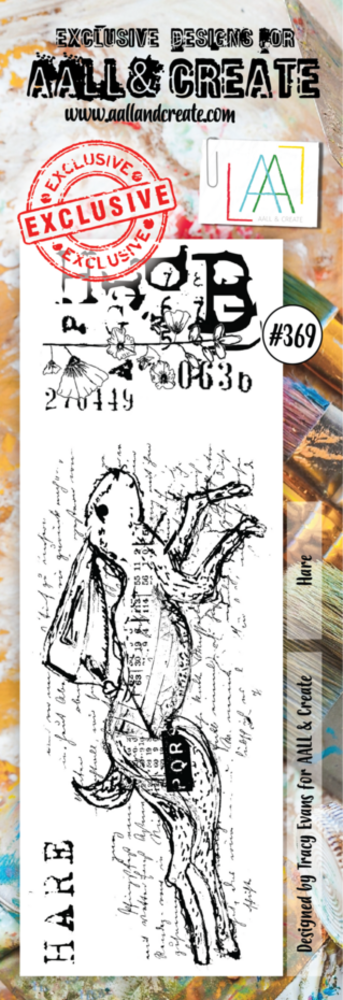 AALL and Create Clear Stamp Set Border Hare (AALL-TP-369)