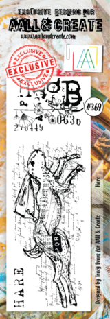 AALL and Create Clear Stamp Set Border Hare (AALL-TP-369)