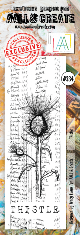 AALL and Create Clear Stamp Set Border Thistle (AALL-TP-334) AALL and Create Clear Stamp Set Border Thistle (AALL-TP-334)