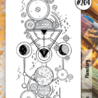 AALL and Create Clear Stamp Set Border Planetary (AALL-TP-204) AALL and Create Clear Stamp Set Border Planetary (AALL-TP-204)